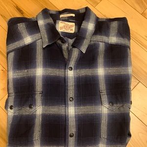 LUCKY BRAND- Pearl Snap Men’s Button Up size XXL
